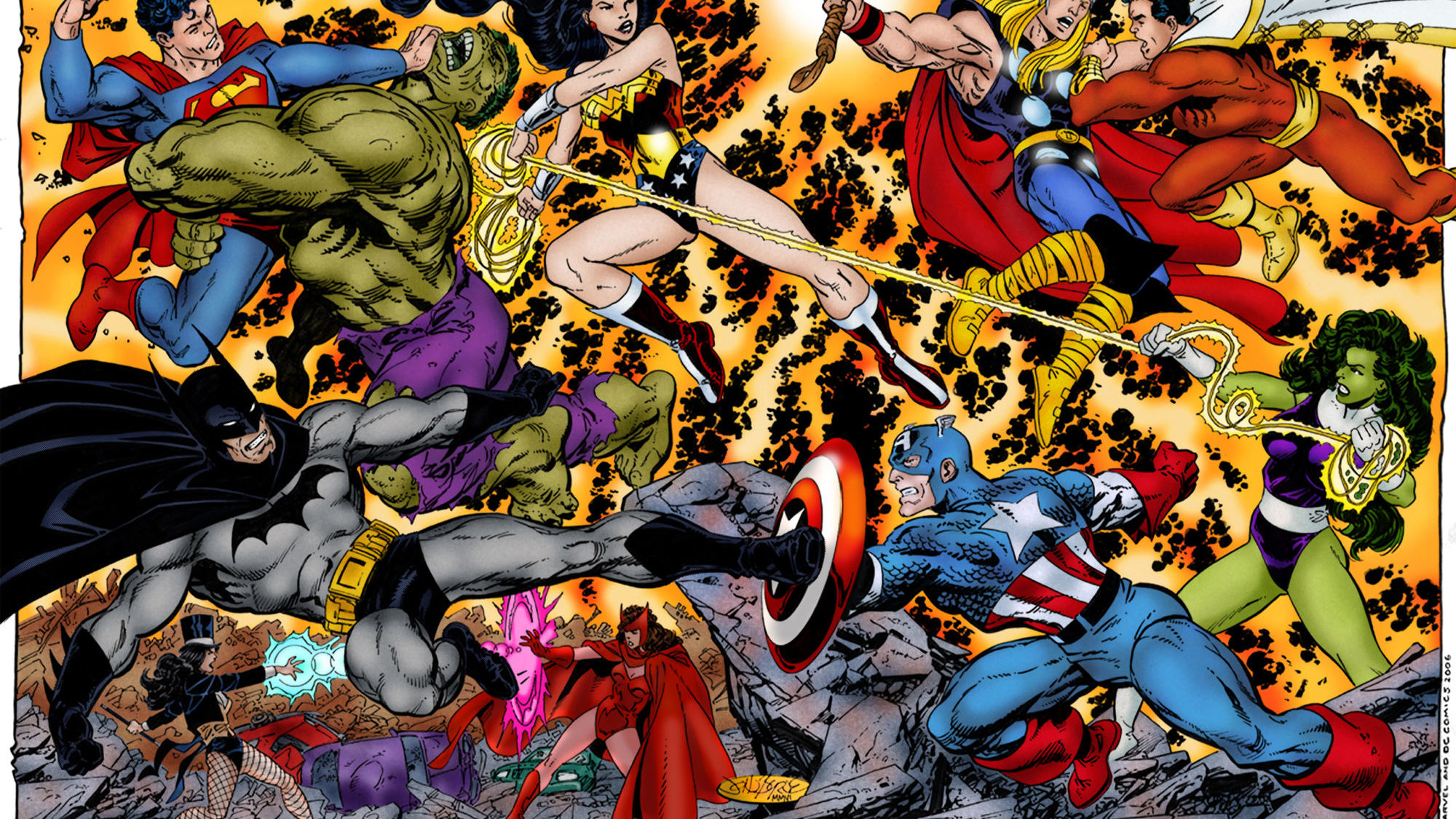 Marvel And DC Comics To Republish Their Crossovers, Including Amalgam