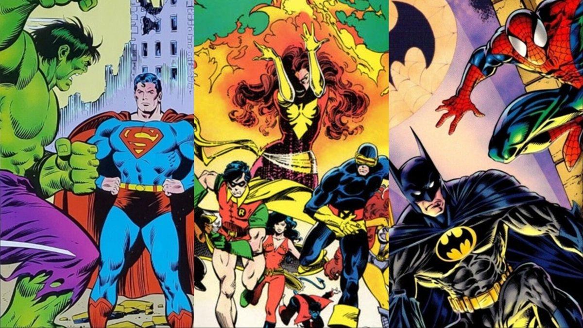 Marvel and DC crossover comics to be reprinted in all new omnibus editions