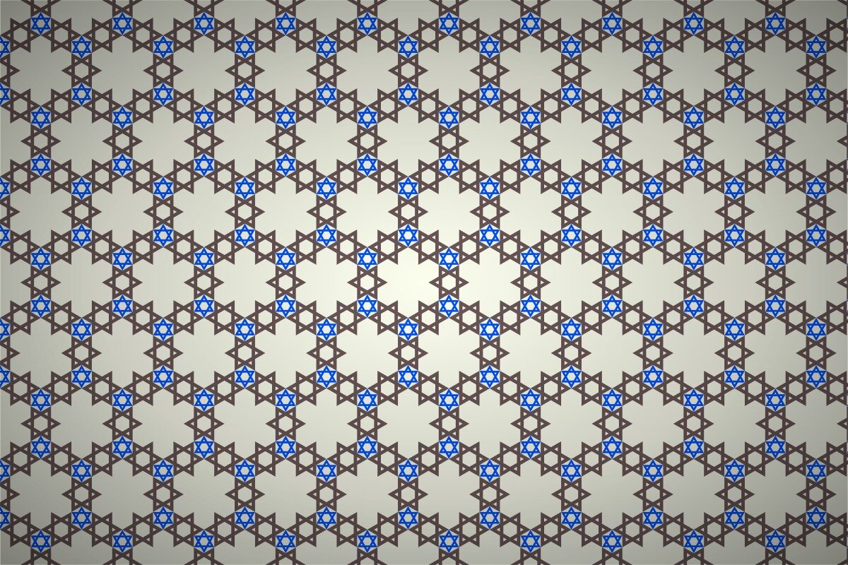 Free jewish star wallpaper patterns