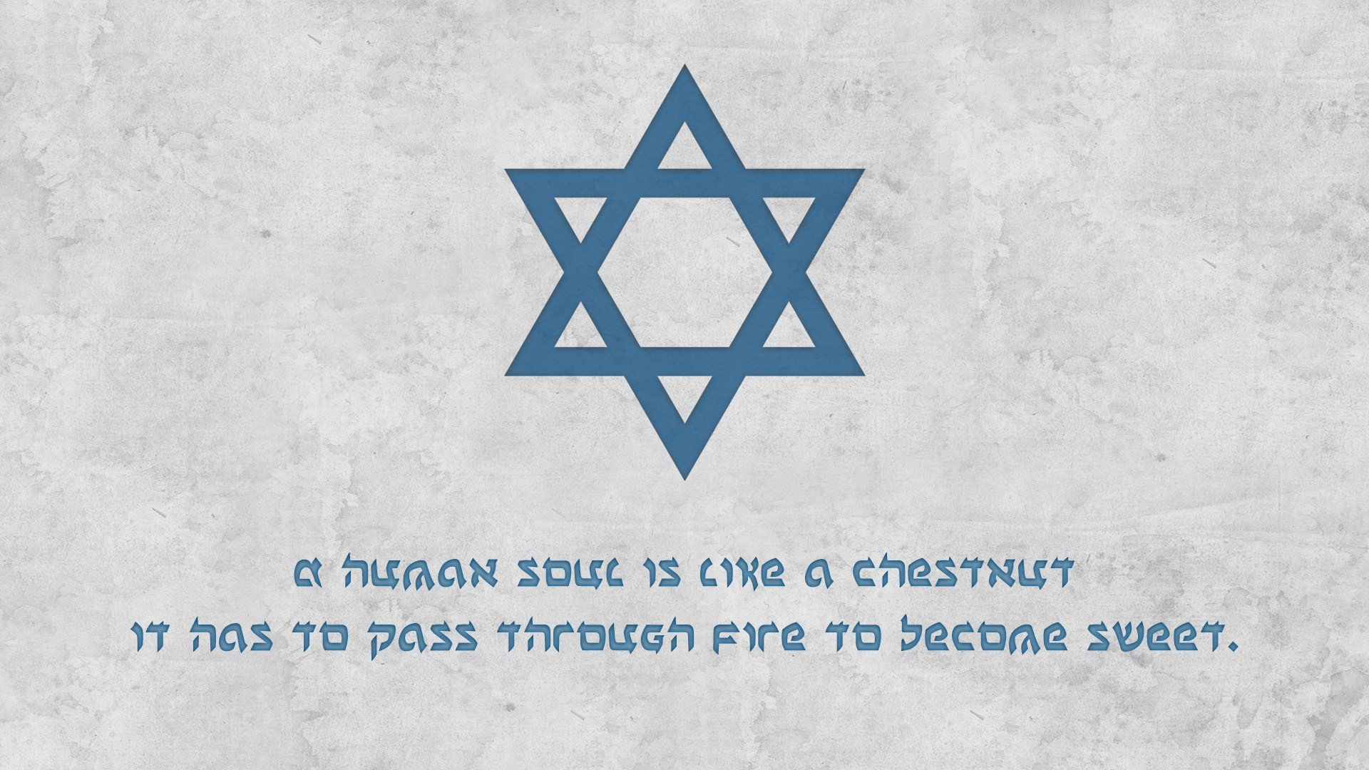 souls, Anne frank, Judaism, Davids Star, Jewish, Blue, White, Quote, Life, Wisdom, God, World War II Wallpaper HD / Desktop and Mobile Background