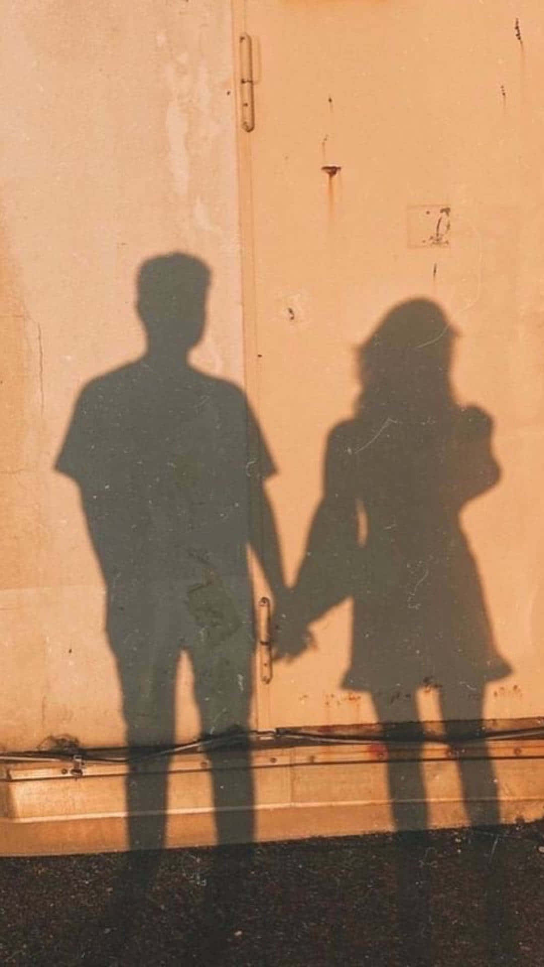 Download Lover Couple Shadow PFP Wallpaper