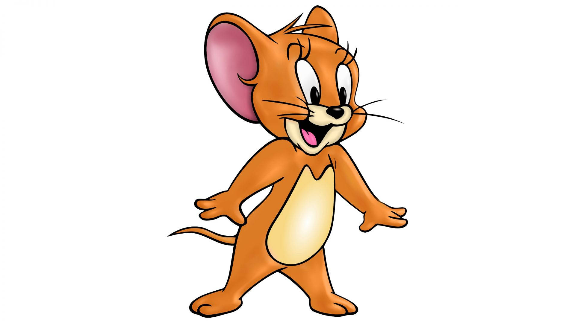 Download Jerry Mouse Cartoon Illustration Wallpaper