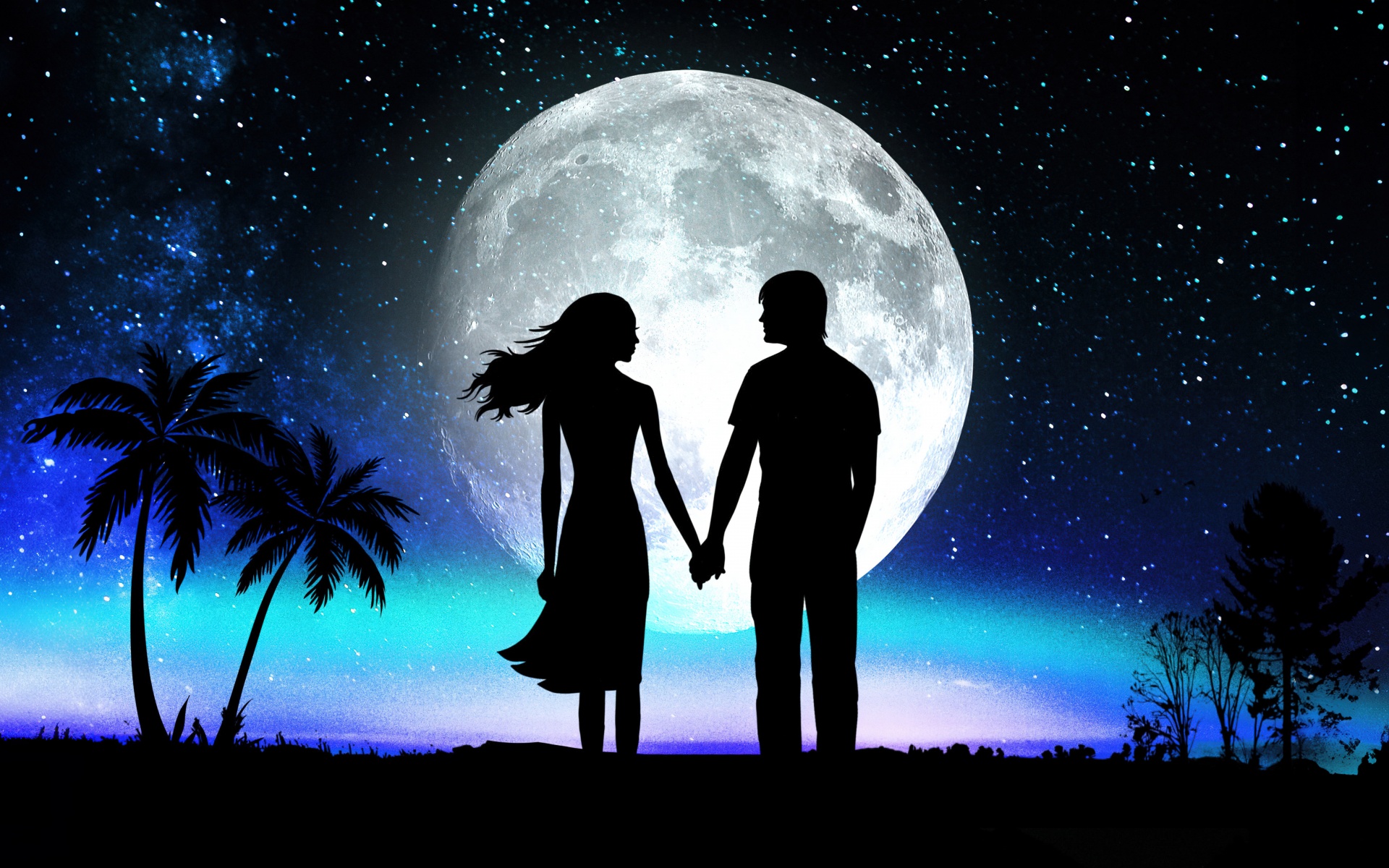 Love couple Wallpaper 4K, Hands together, Dreamlike