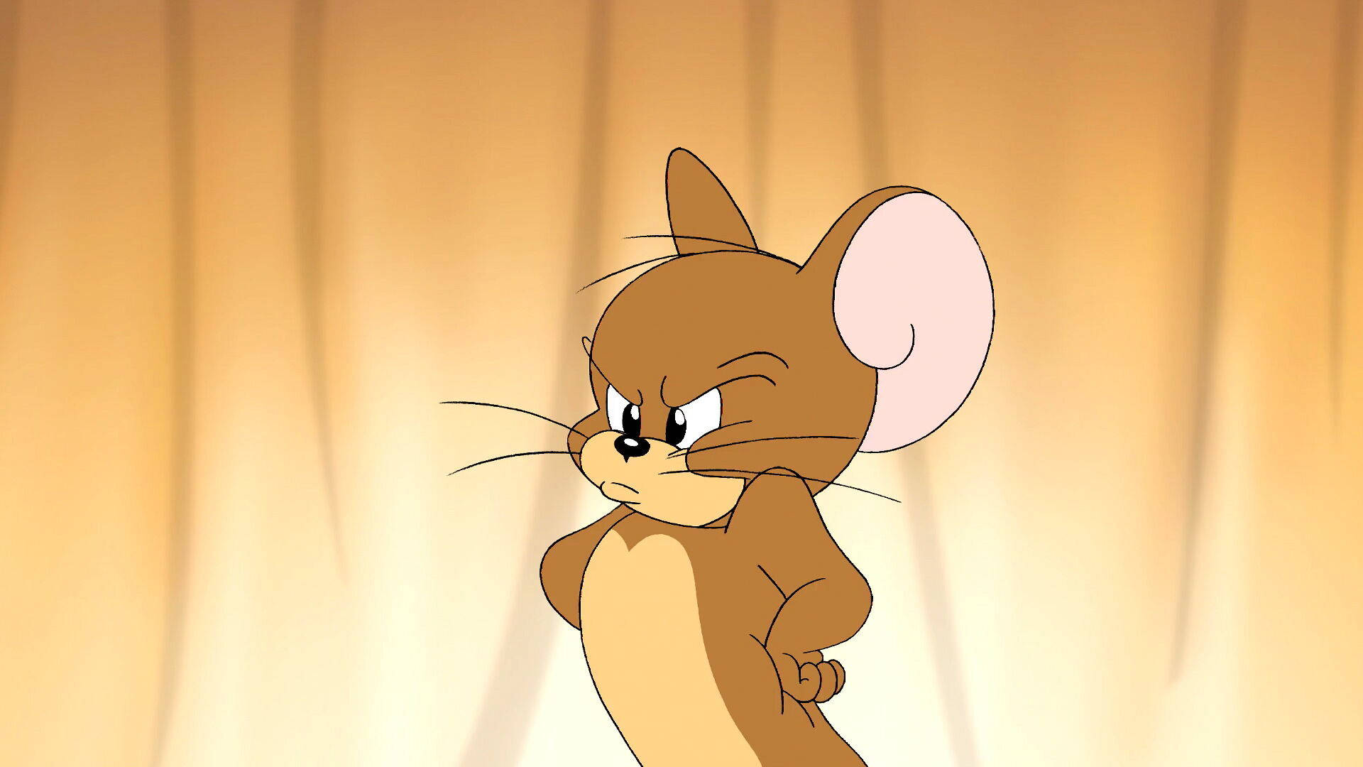 Download Angry Jerry Mouse Cartoon Wallpaper