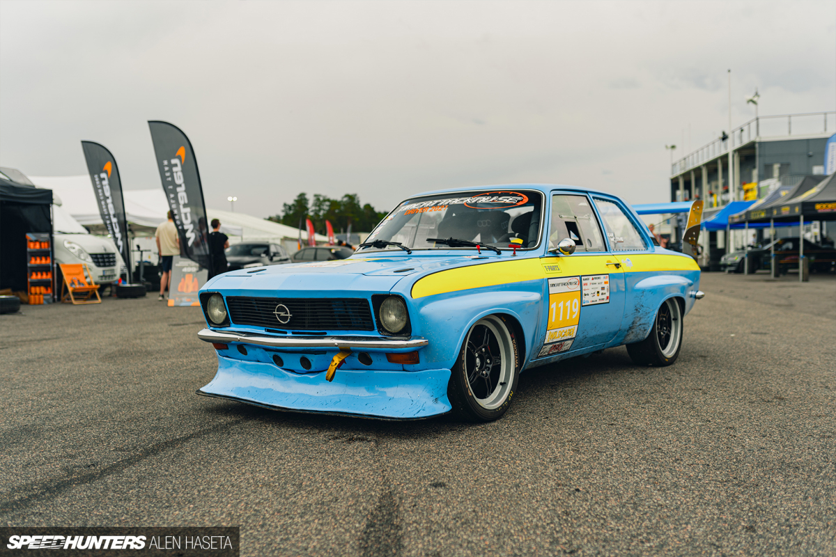 This 750hp Opel Ascona Isn't Your Average Time Attacker