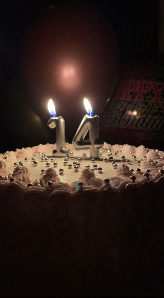 Happy 14th Birthday Cake