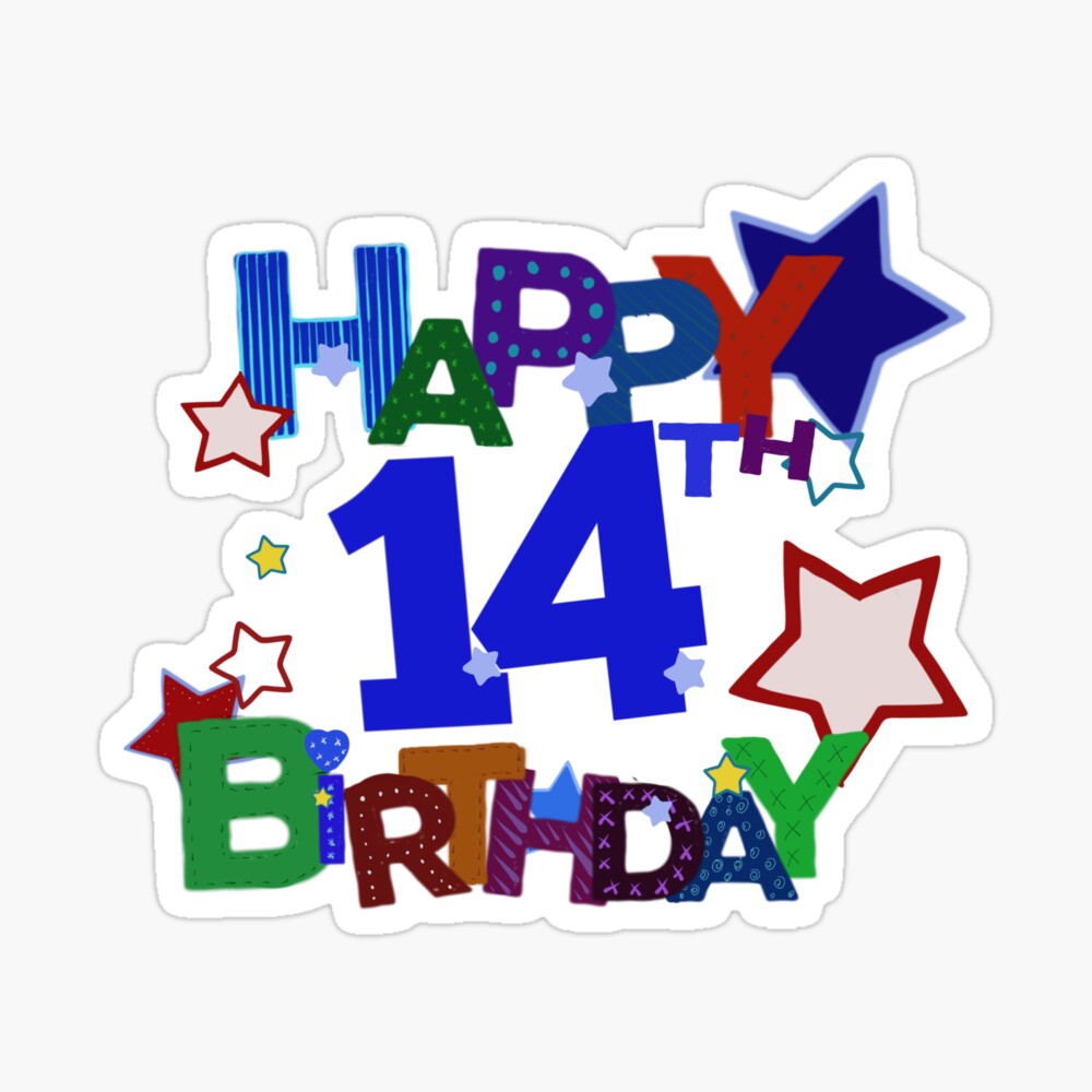 Happy 14th birthday Photographic Print