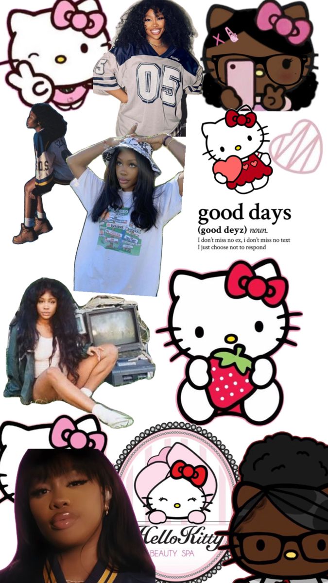 Sza + hello kitty