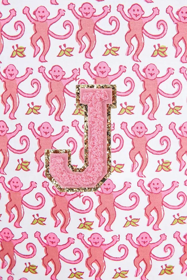 Letter J preppy wallpaper!