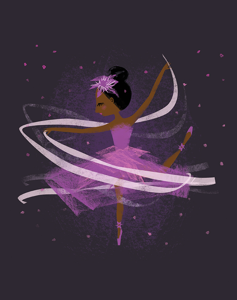 sugar plum fairy twirling
