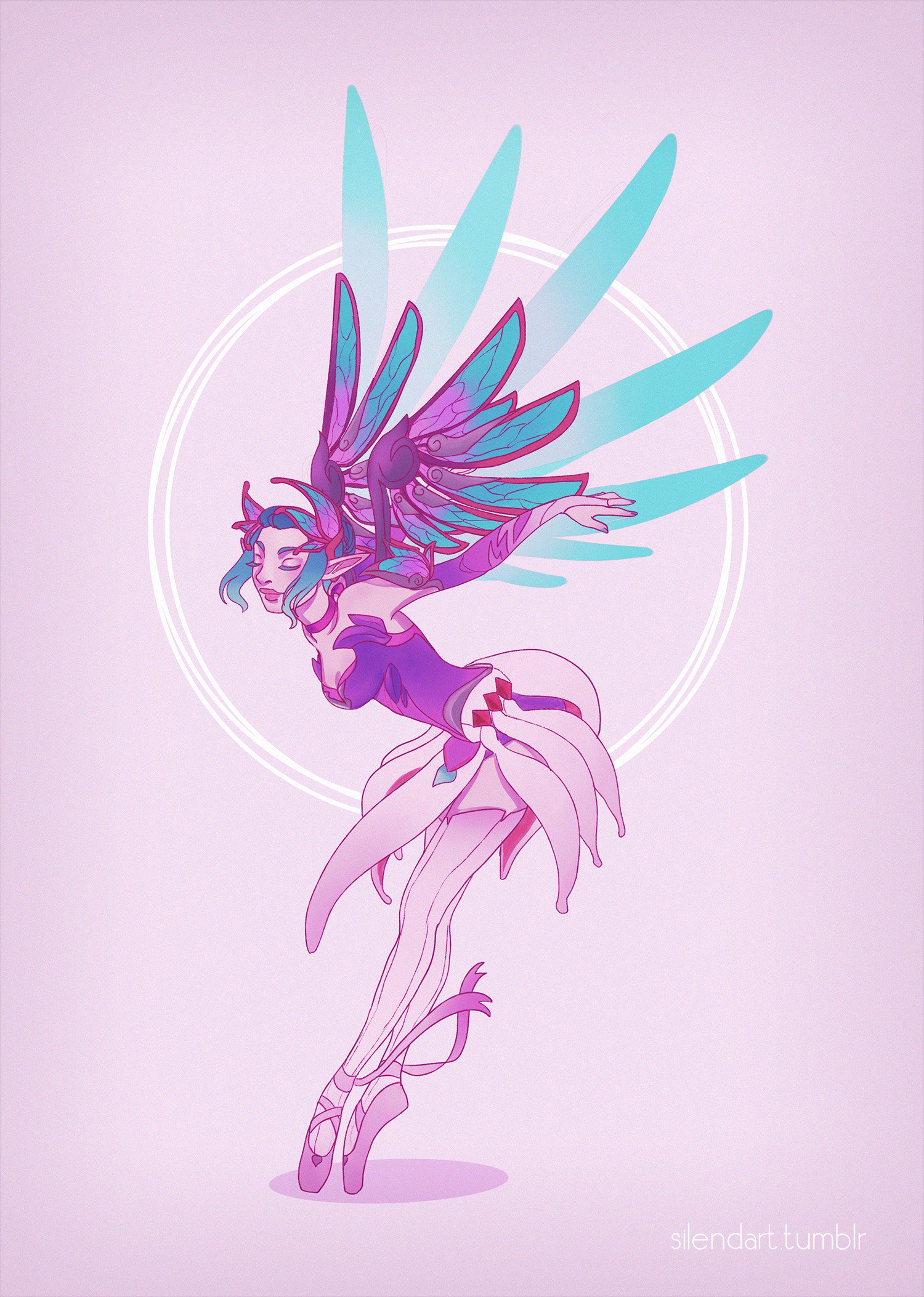 Silenda: *agressively plays 'dance of the sugar plum fairy' in the distance* #Overwatch #Mercy