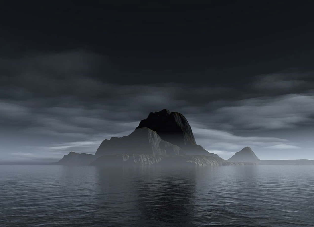 Download Mysterious Dark Island Wallpaper