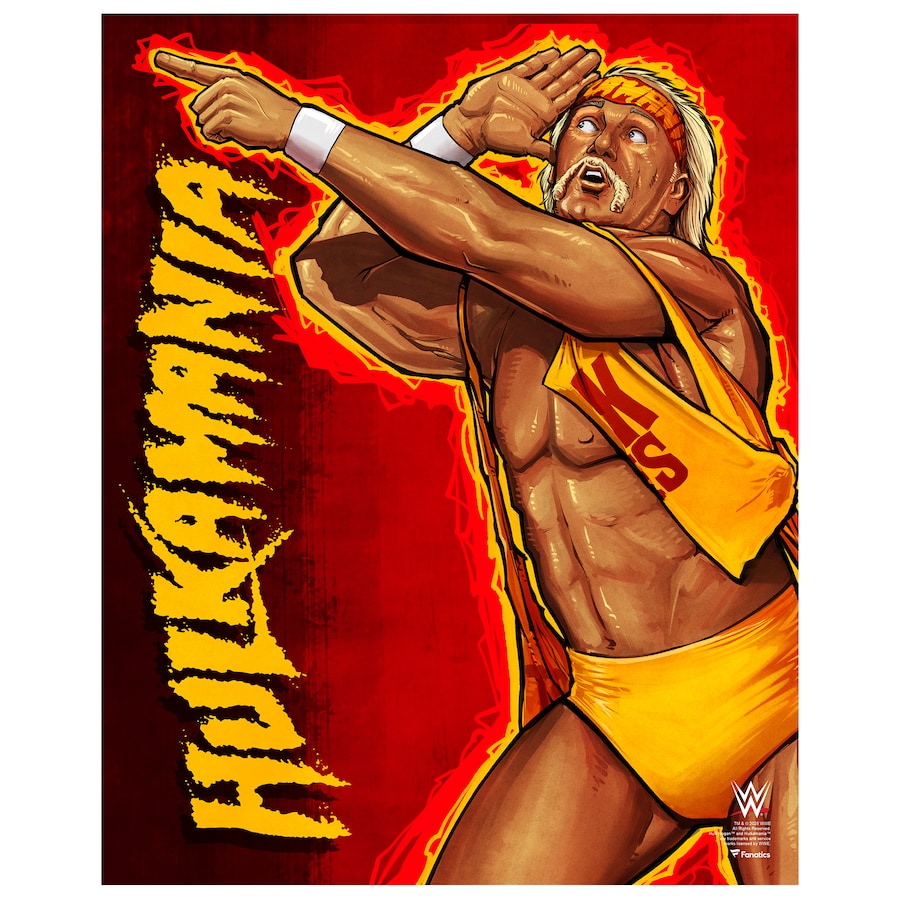 Hulk Hogan WWE Unsigned 16 x 20 Photo Print