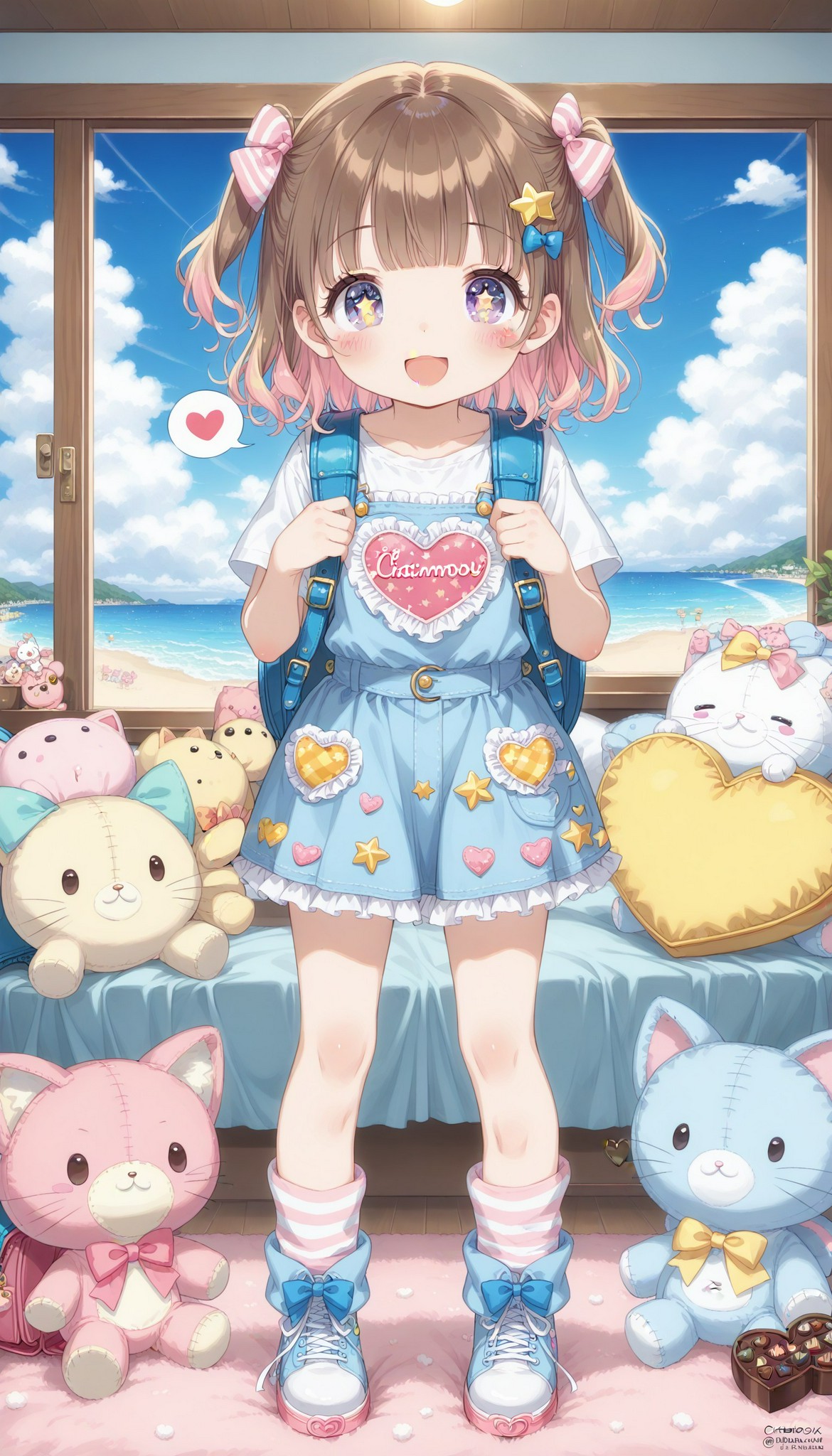 Model test) Jojifuku Girl Perositai edition