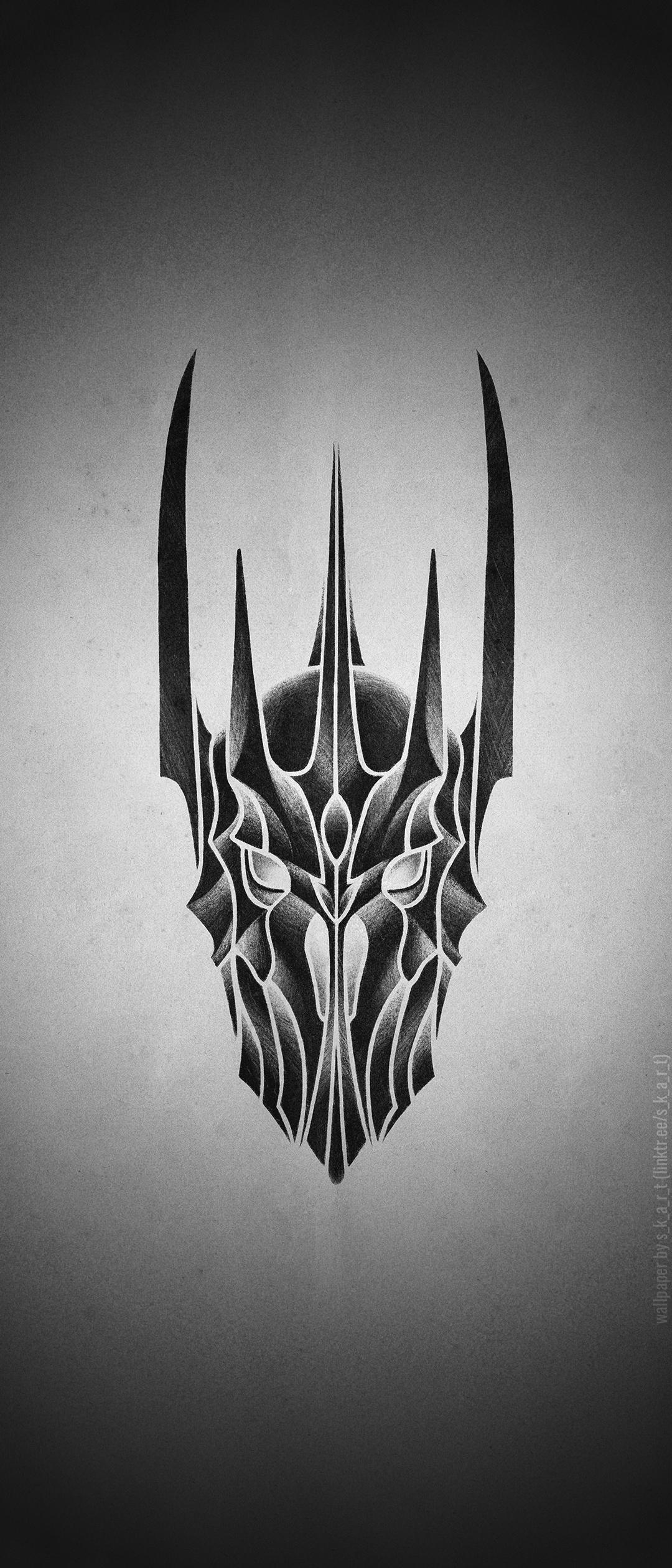 I'm finally done with my LOTR Prints! And here are three variants of my Sauron drawings, adapted for phone wallpaper. I would be glad if it is useful to someone!