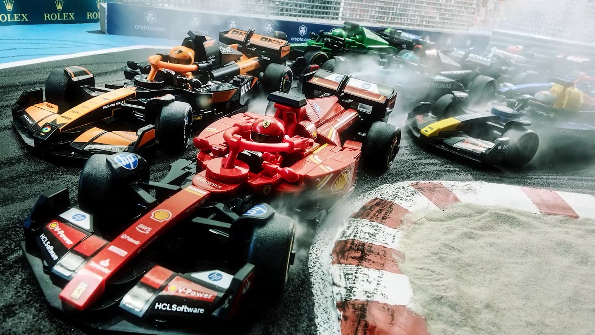Recreating The High Octane Excitement Of F1 By Photographing LEGO Cars