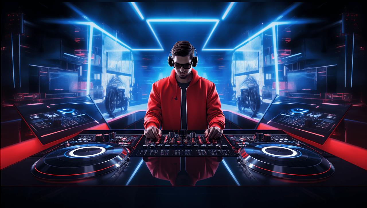 Download Dj Music. Royalty Free Stock Illustration Image