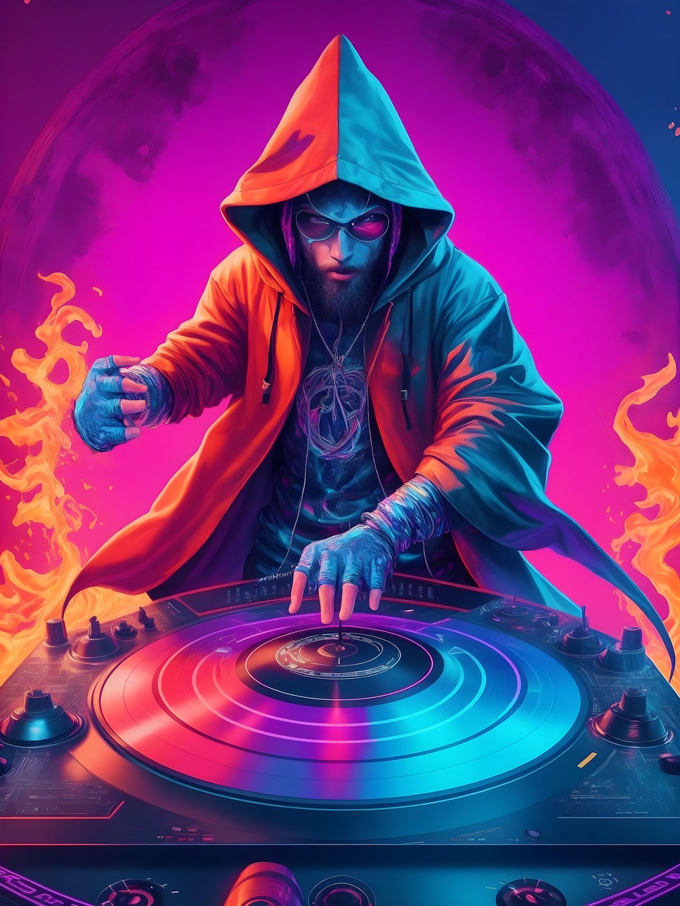 Download Dj Vinyl. Royalty Free Stock Illustration Image