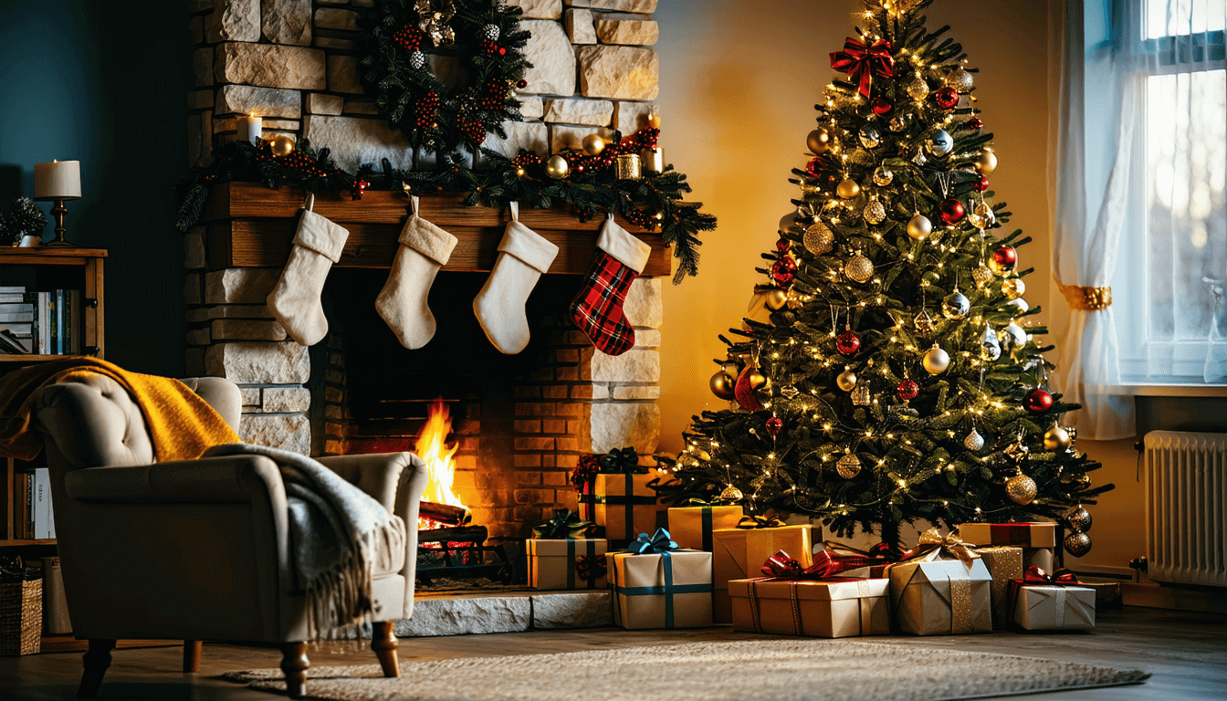 AI Generated DIY Christmas Wallpaper For 2025