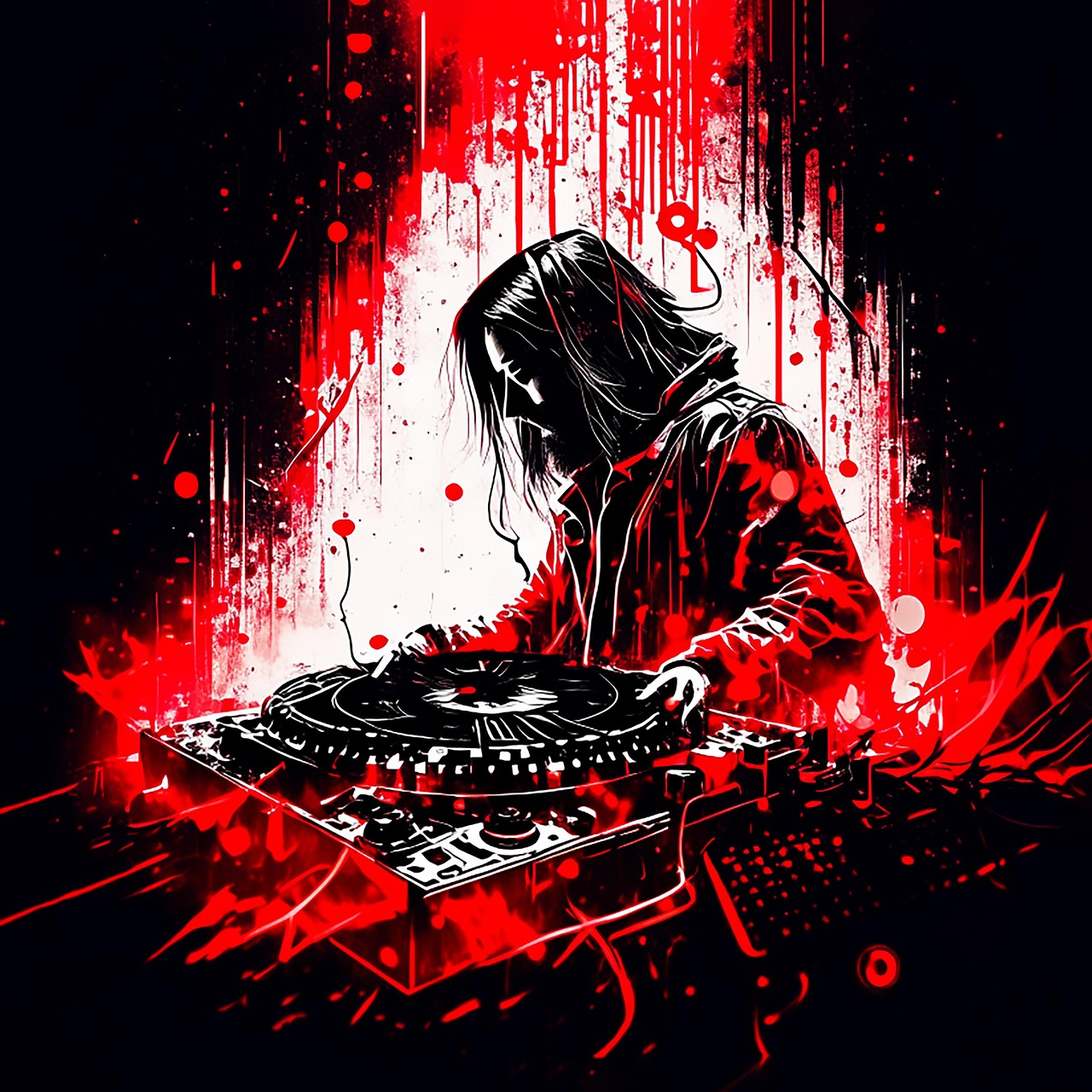 Download Dj Art. Royalty Free Stock Illustration Image