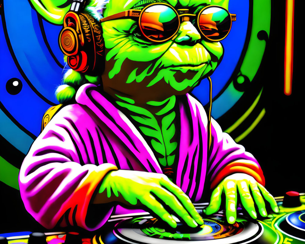 Dj Photo and Artwork. Deep Dream Generator