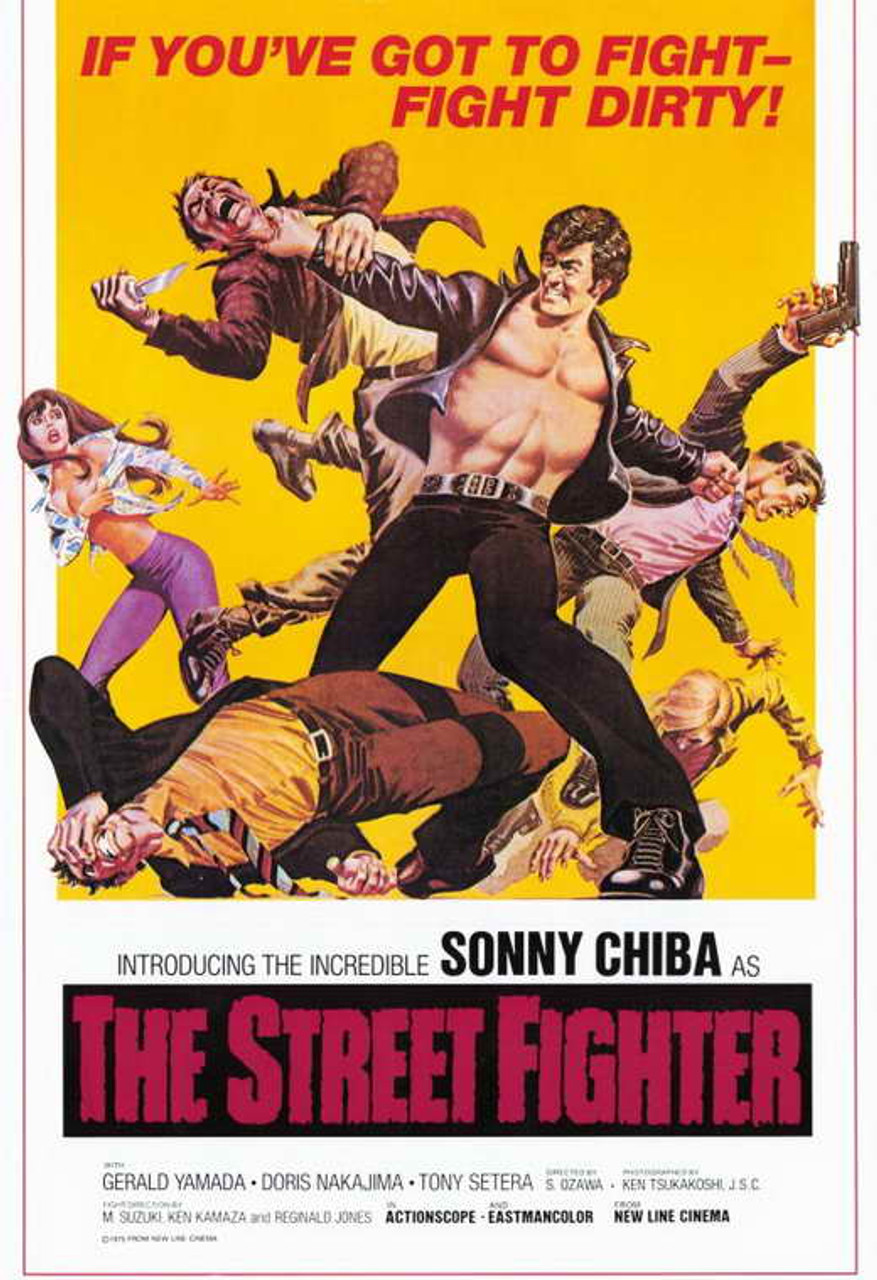 The Street Fighter Movie Poster Print (11 x 17) # MOVCE8025