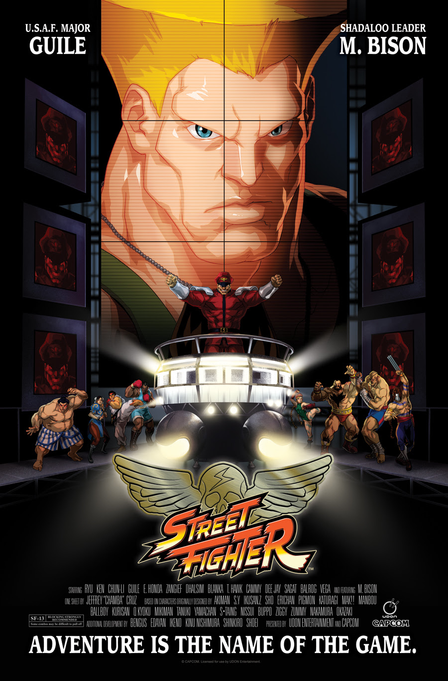 Udon unleashes new lineup of Street Fighter wall prints