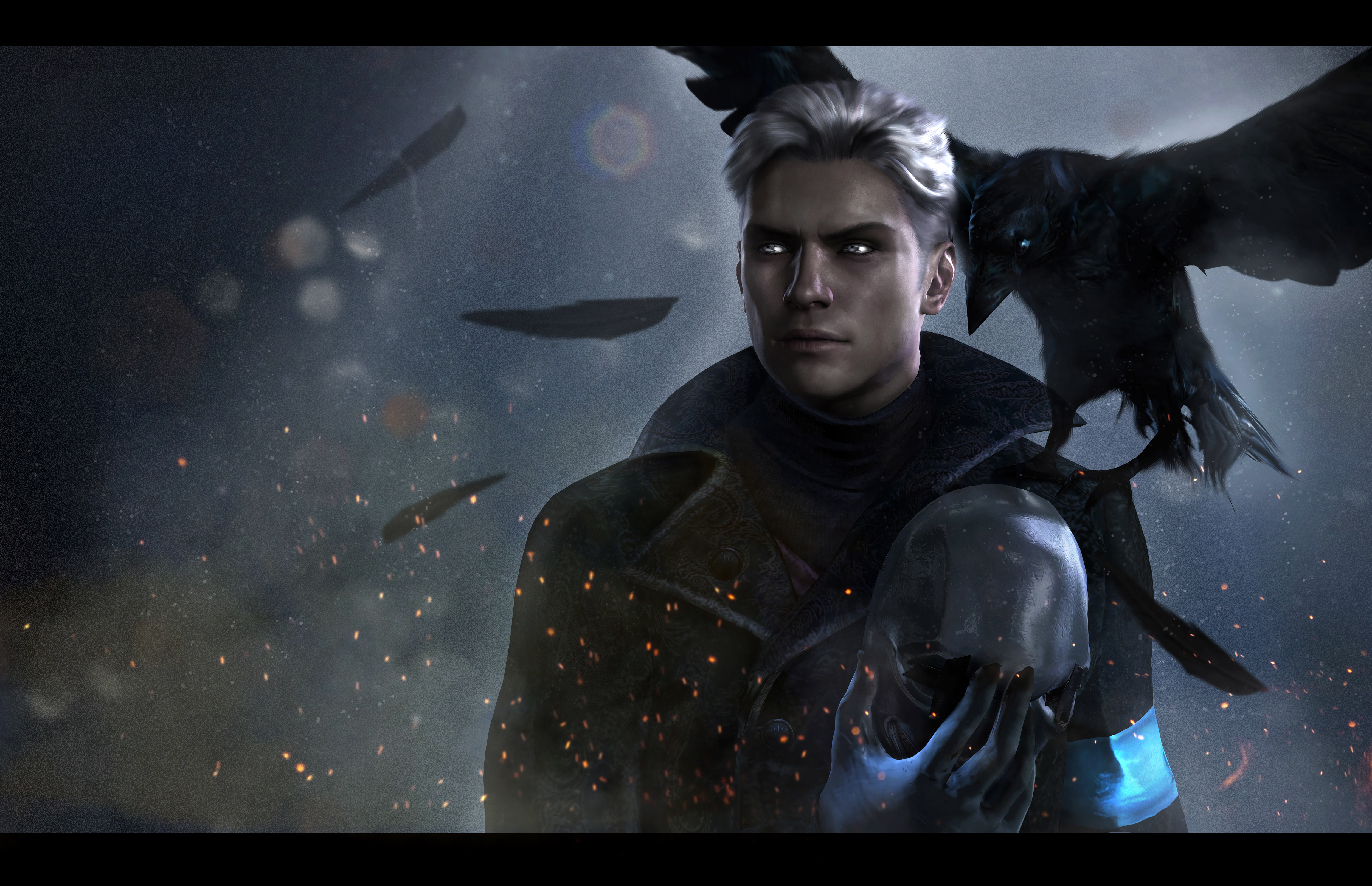 Vergil Unleashed: DmC Devil May Cry 4K Ultra HD Wallpaper