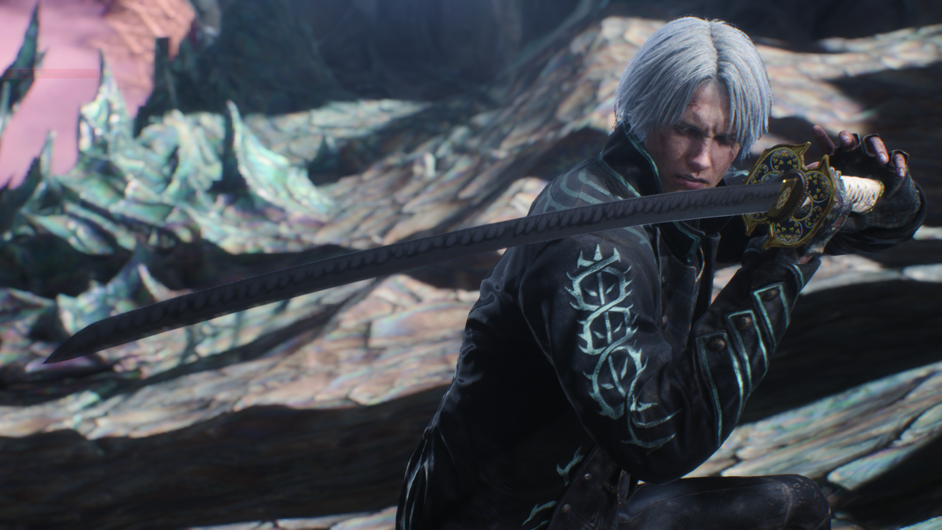 Vergil Unleashed: Stunning HD Wallpaper from Devil May Cry 5