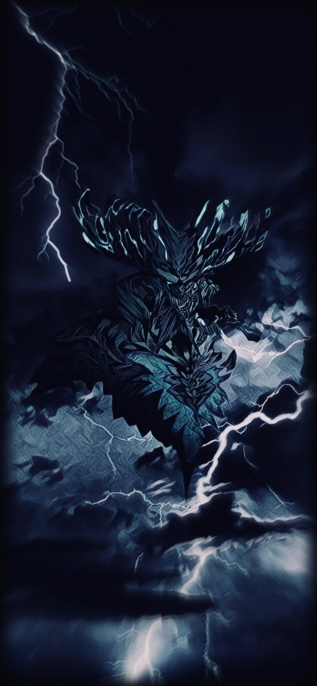 I Made A Vergil Phone Wallpaper From This Fan Art, Hope You Guys Like It