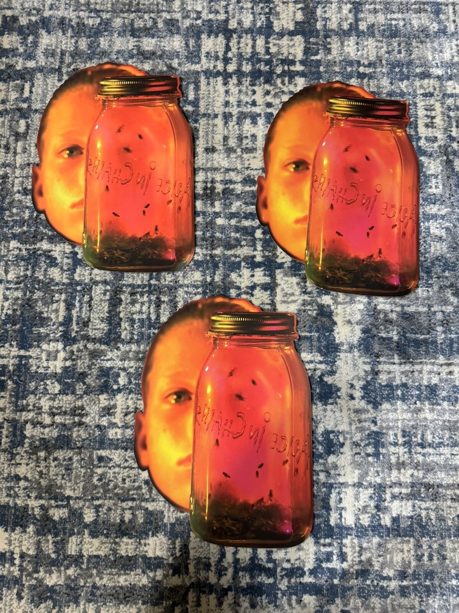 Lot Of 3 Vintage 1994 Alice In Chains Jar Of Flies Promo Poster Flats 11.5x8.5