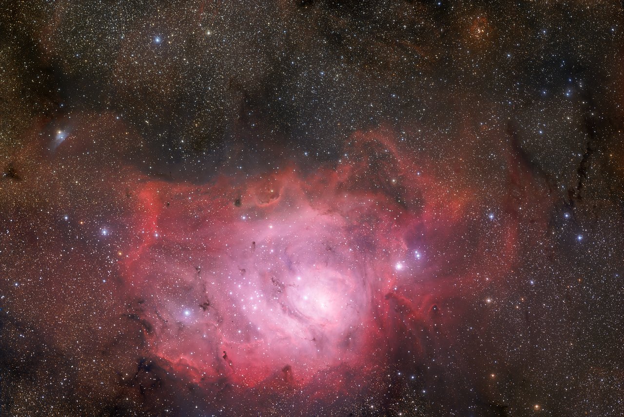 370 Million Pixel Starscape Of The Lagoon Nebula