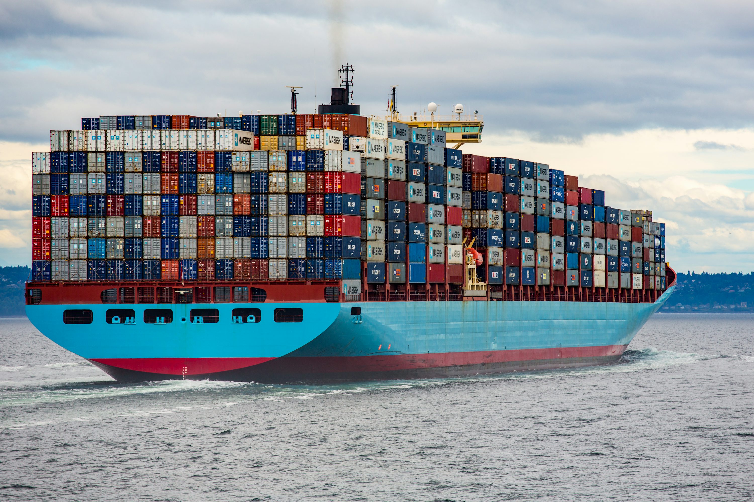 Container Ship Picture. Download Free Image