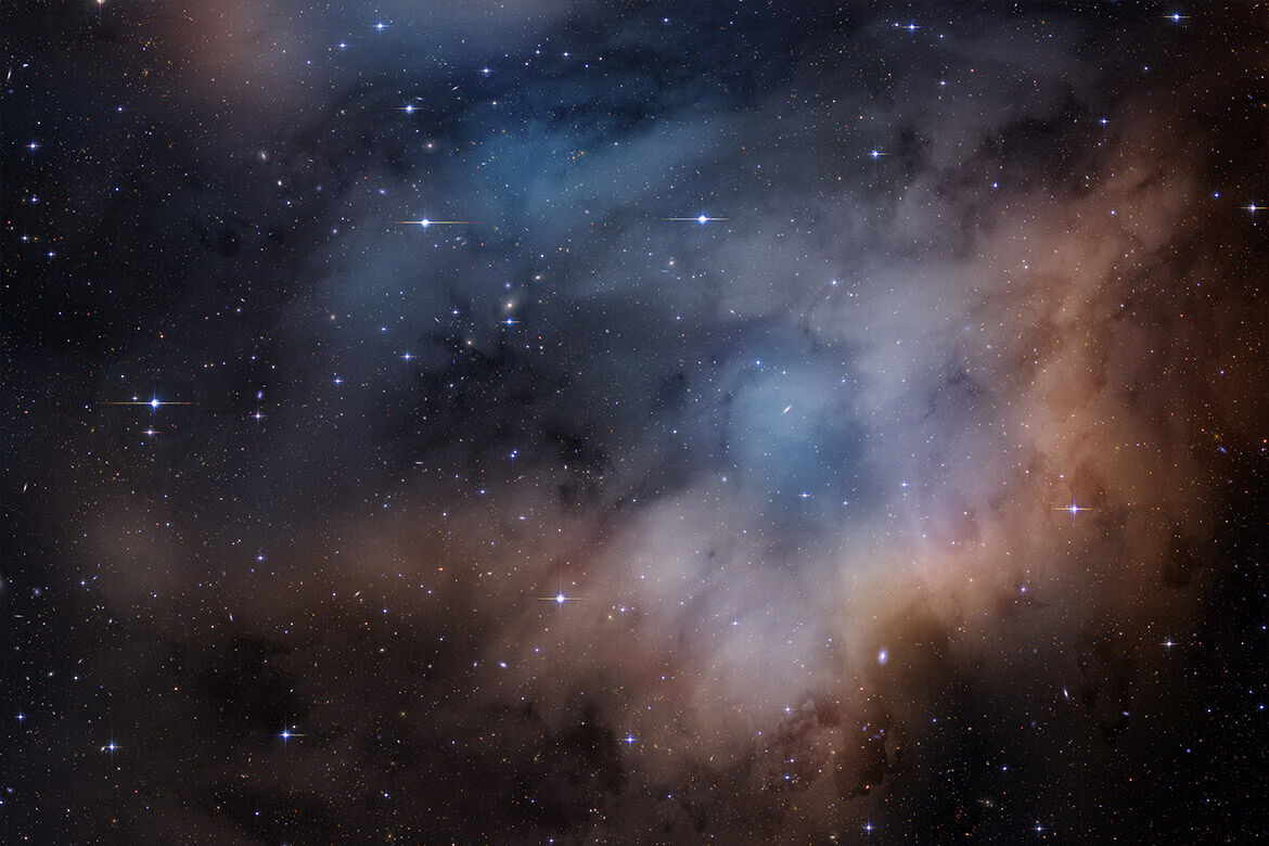 Space Starscape Background By ArtistMef