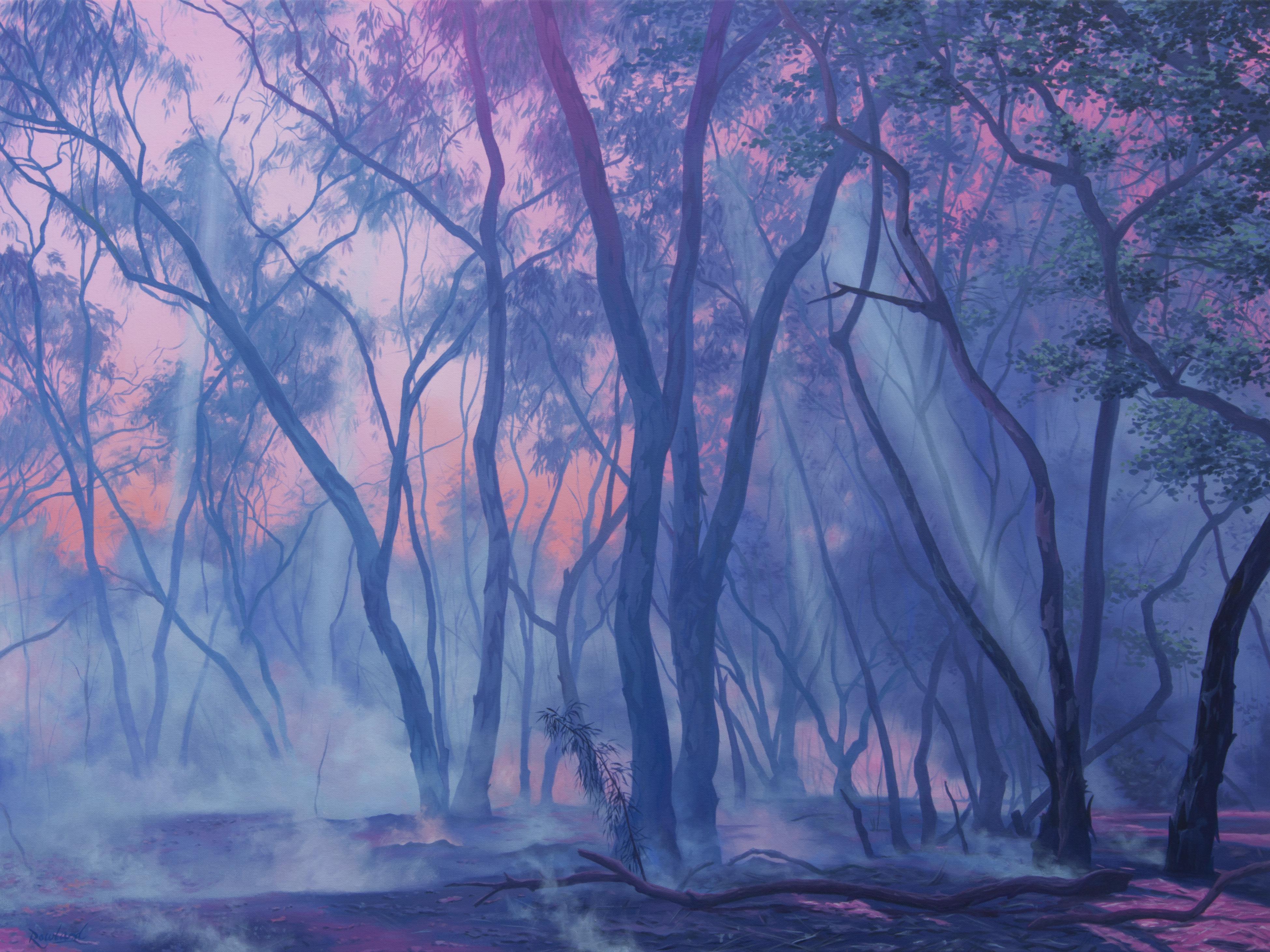 Ghost Forest, Jack Rowland, Oil on Canvas, 2020