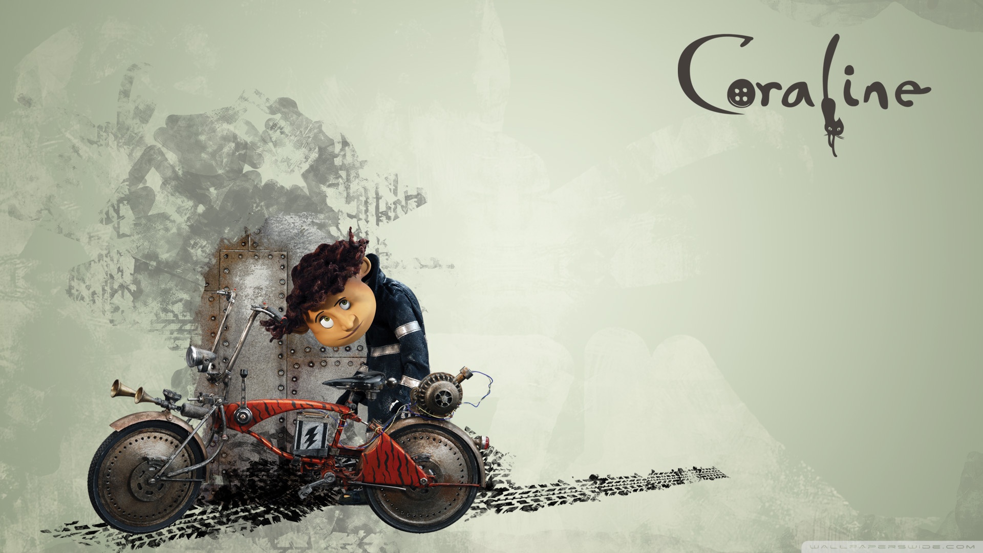 Wybie Lovat Coraline 4K UHD Wallpaper for UltraHD Desktop and TV, Widescreen and UltraWide Display, Smartphone and Tablet Devices