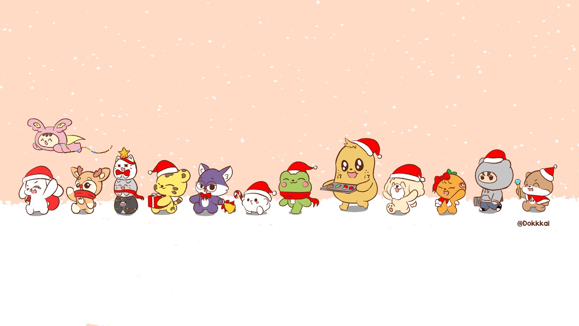 Tin. HAPPY HOLIDAYS Desktop Wallpaper