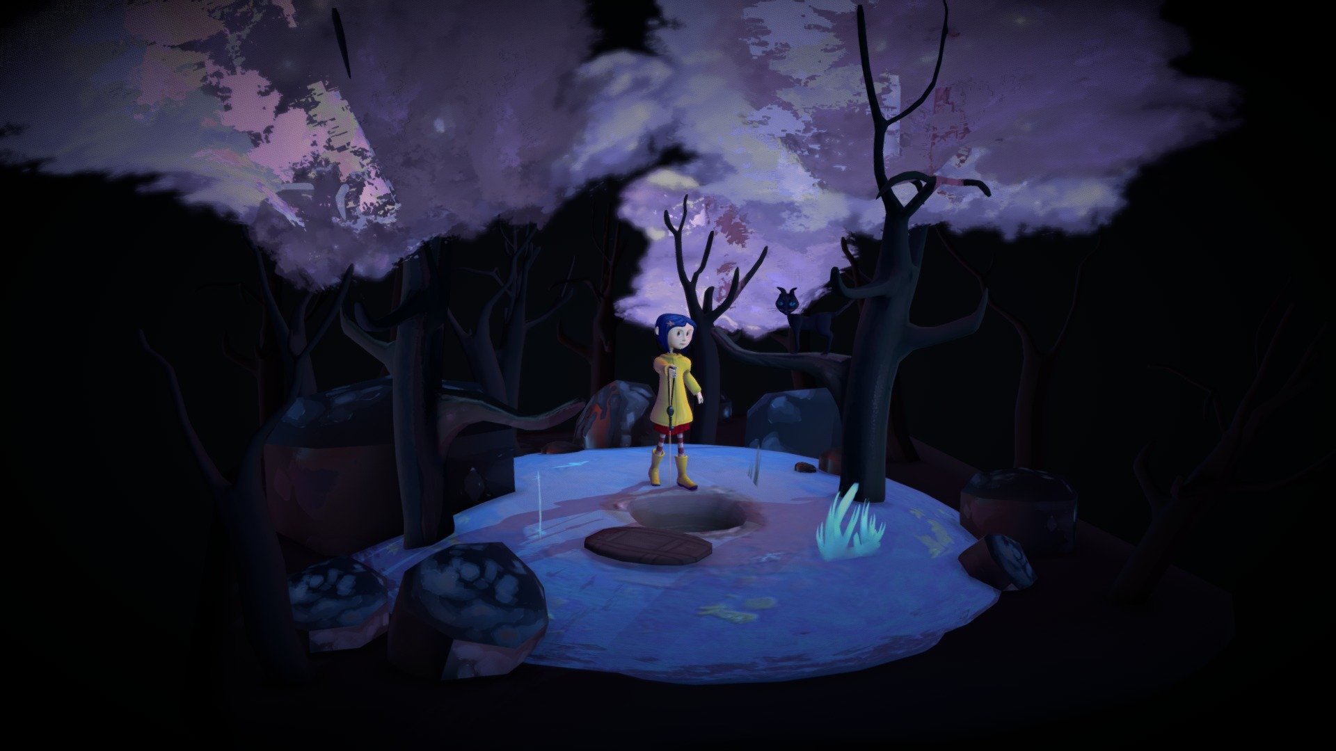 Holding the key Free 3D model by MildriAB [7f2a365]