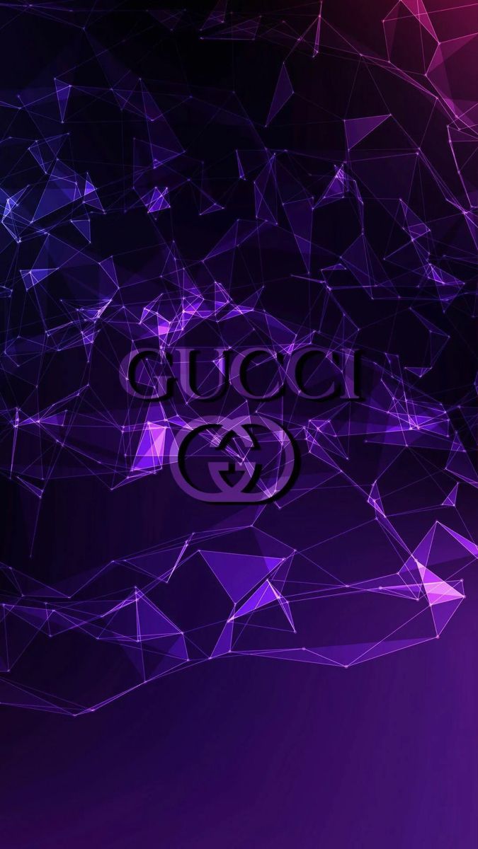 Abstract Purple Gucci Wallpaper