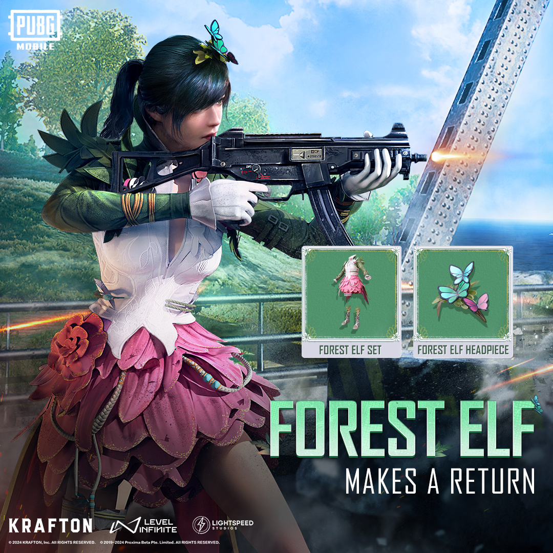PUBG MOBILE в X: „Forest Elf makes its return to PUBG MOBILE!