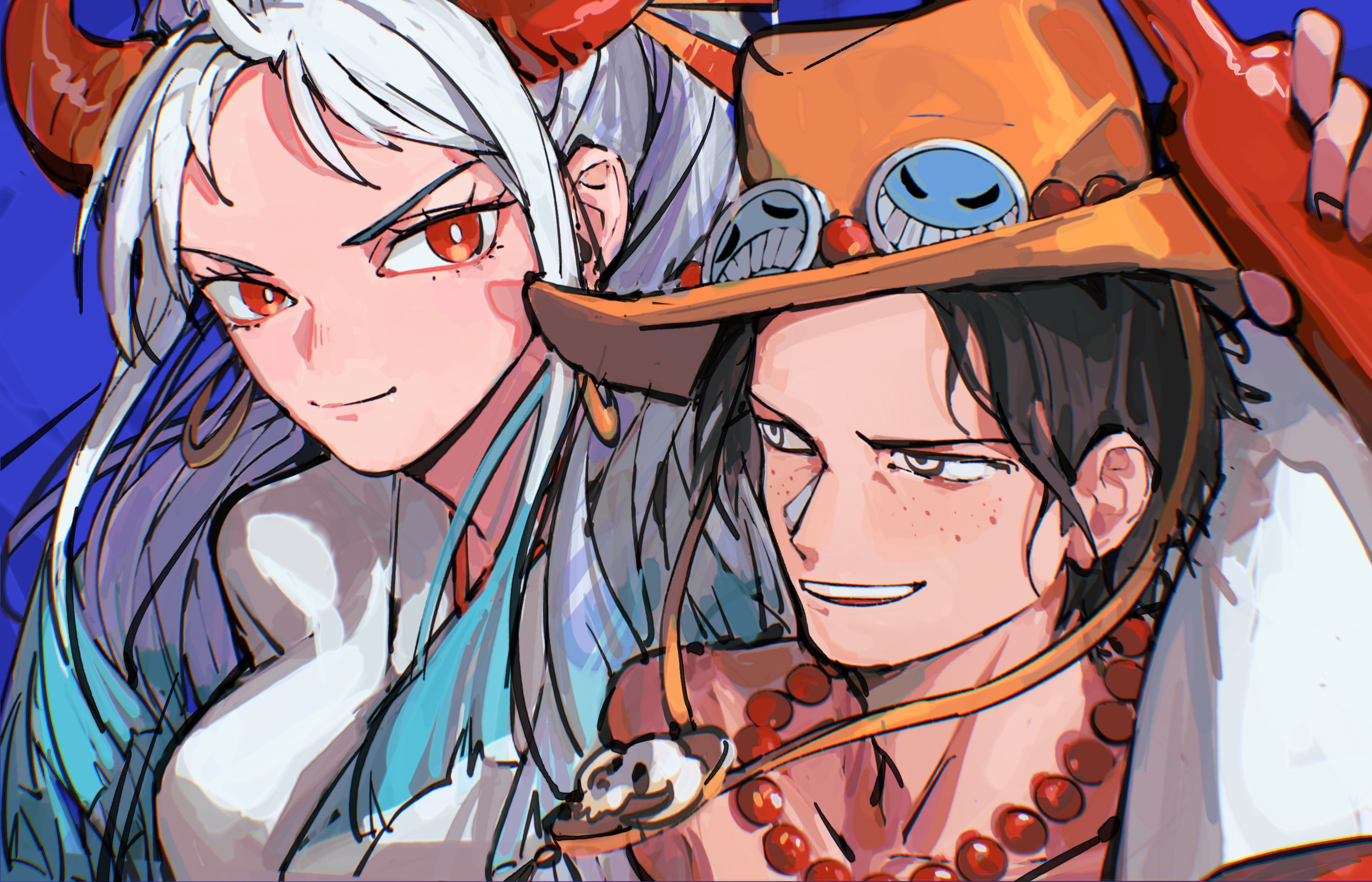 Download Portgas D. Ace Yamato (One Piece) Anime One Piece HD Wallpaper