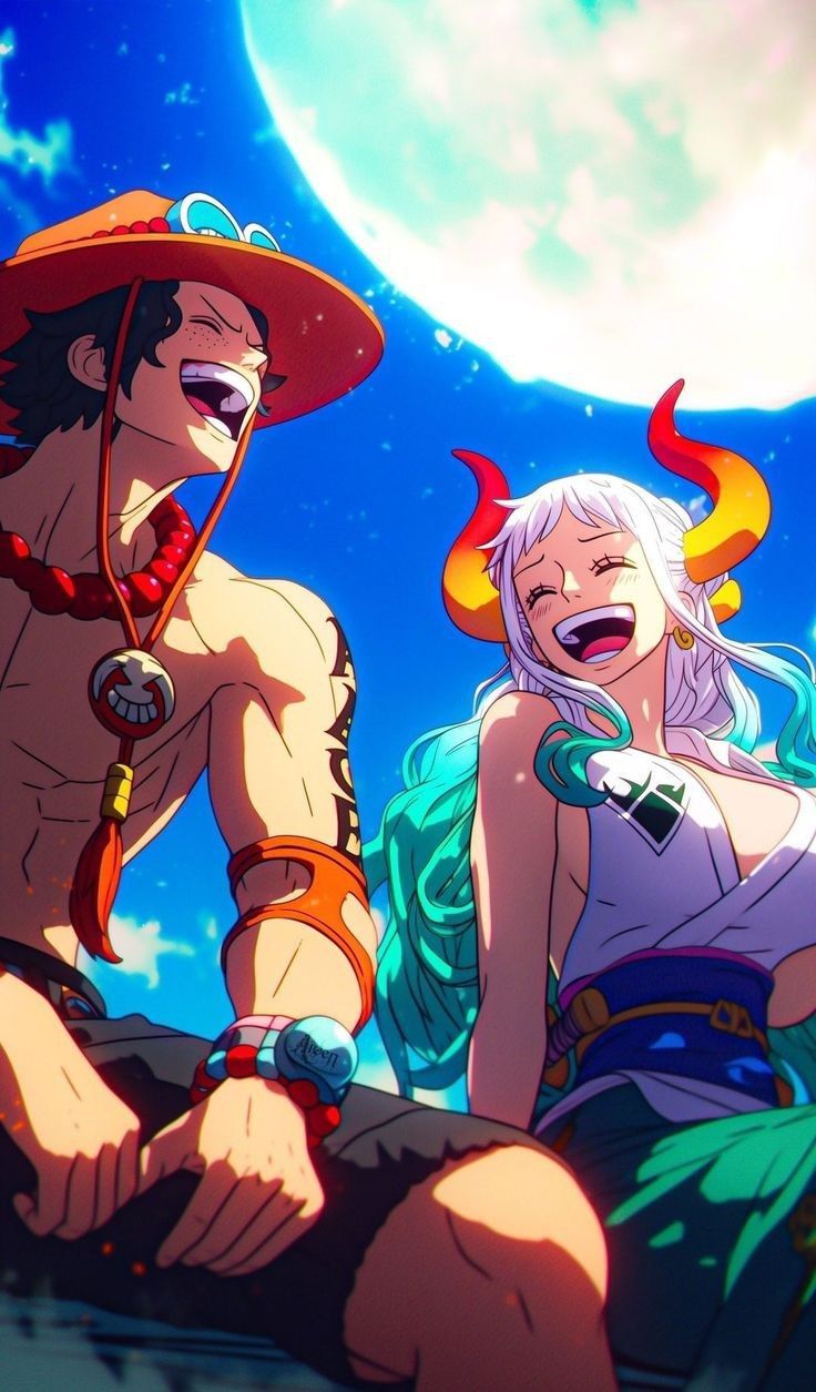 Recap Wallpaper HD Wallpaper Need Luffy Boa Hancock x Ace Yamato #ONEPIECE #ONEPIECE1158