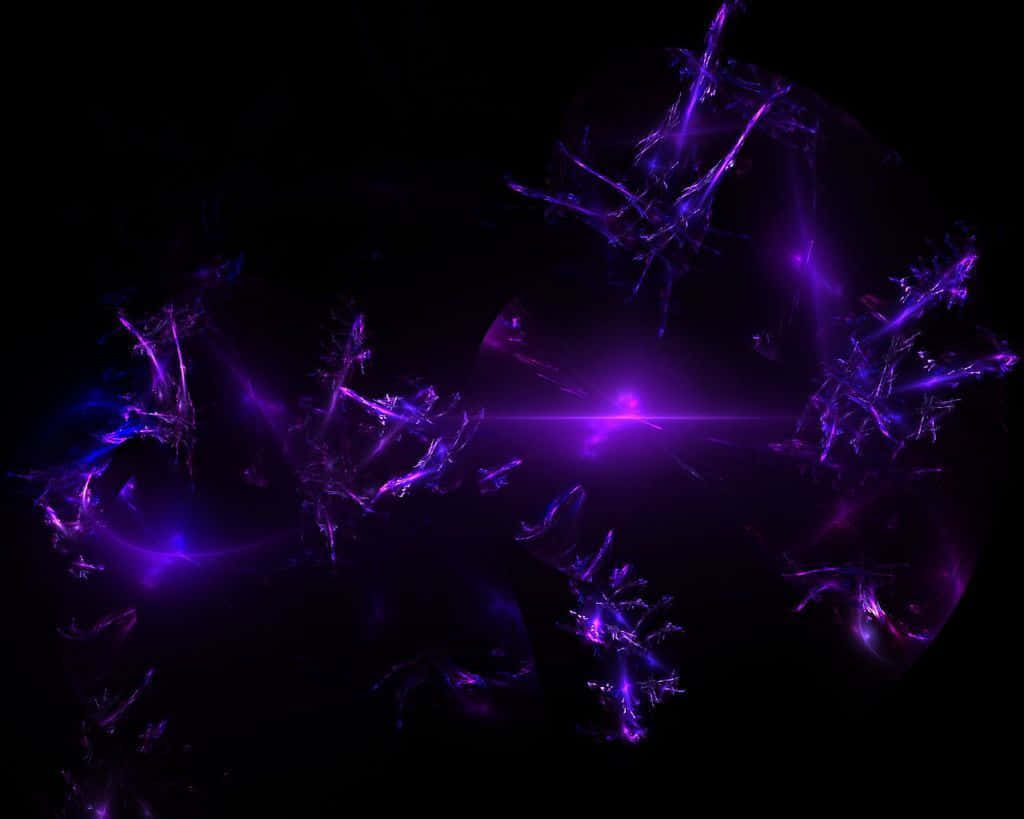 Download Purple And Black Shards Background