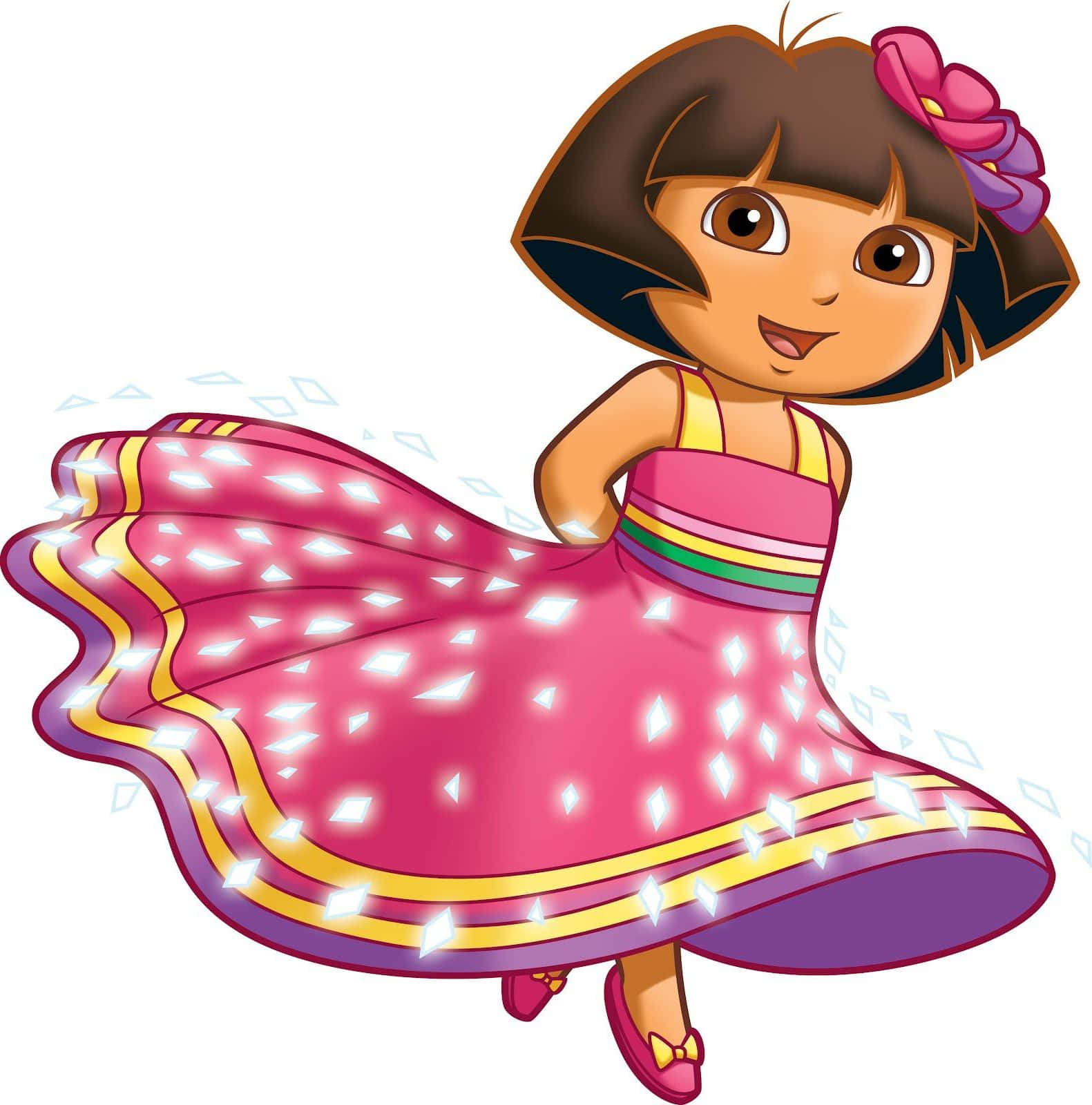 Download Dora the Explorer's Adventures Come to Life! Wallpaper