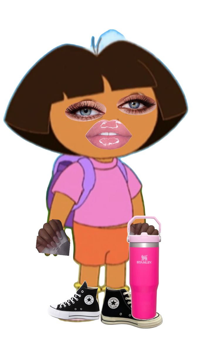 Preppy Dora #dora #preppy #preppydora