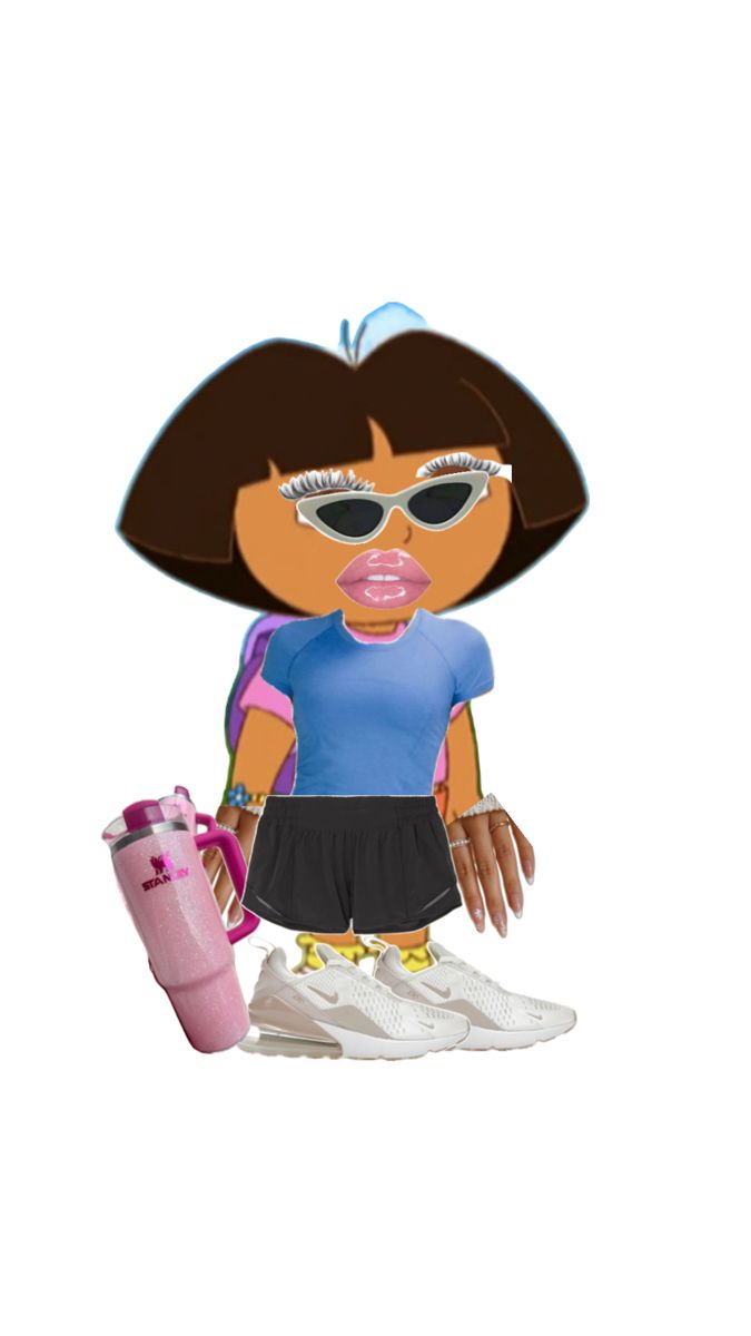 Preppy Dora. Crazy funny picture, Funny picture, Dora