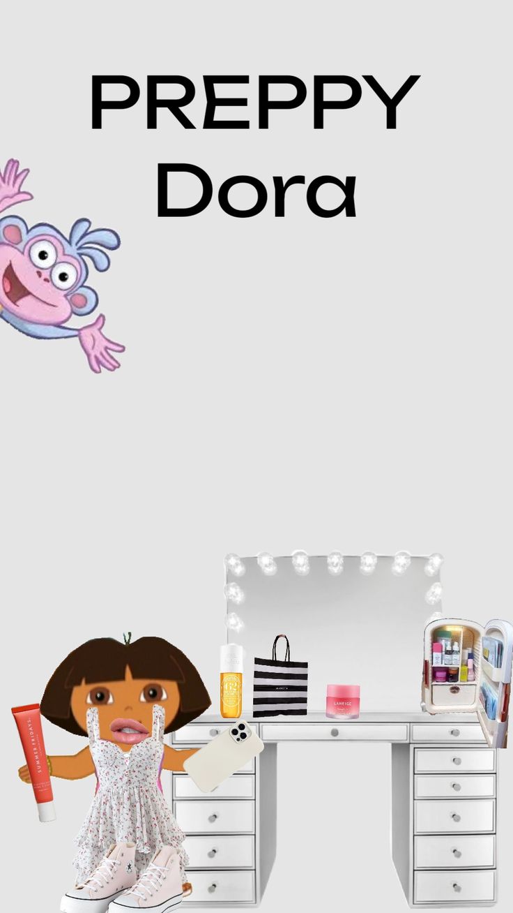 #dora#preppy#cute#skincare