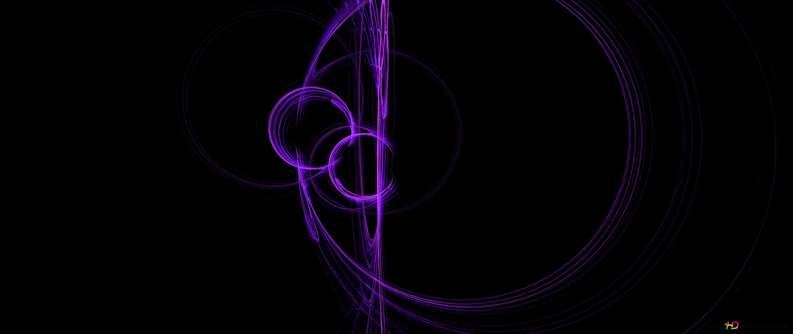 Swirling violet 4K wallpaper download