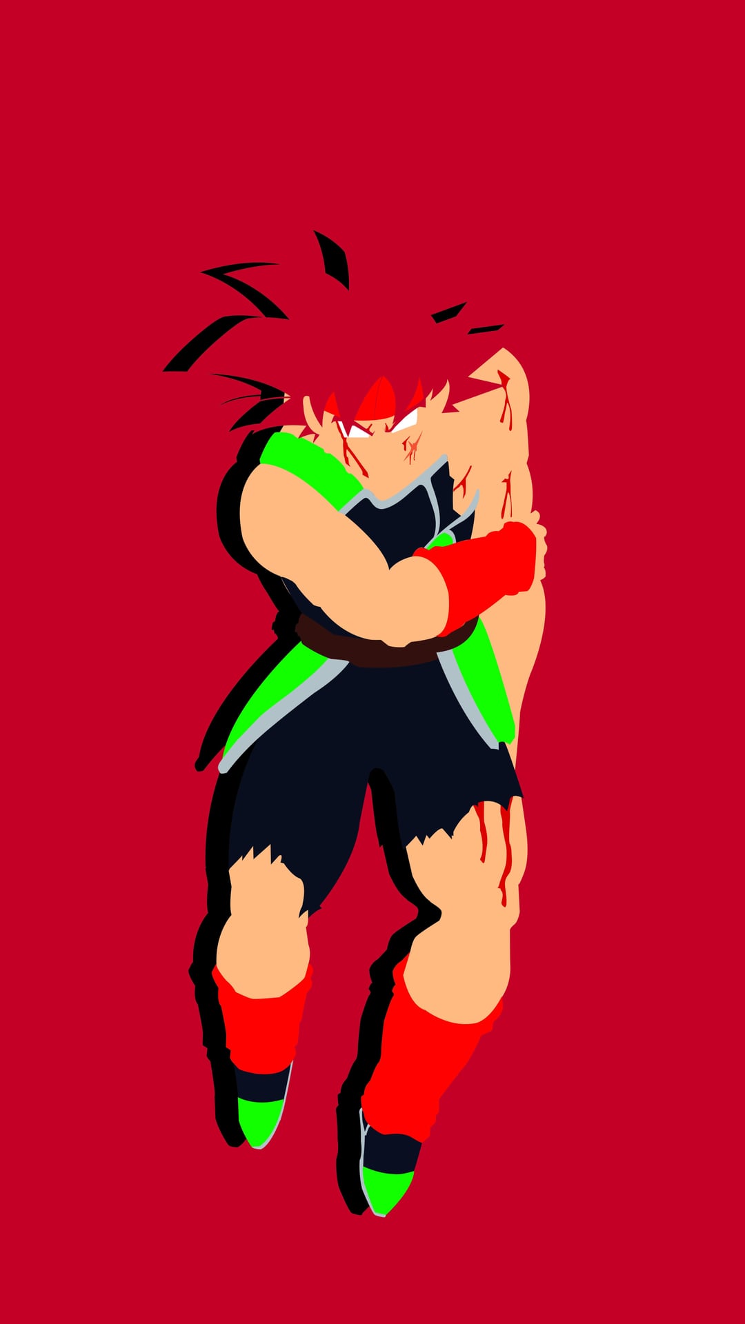 Super Saiyan God Bardock Wallpaper I made