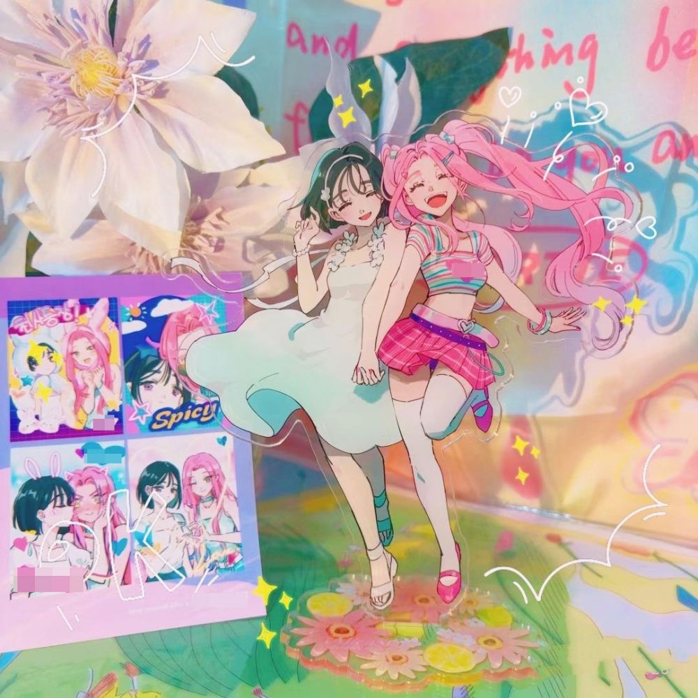 Anime Alien Stage Mizi Sua Acrylic Desktop Stand Figure Collection Gift